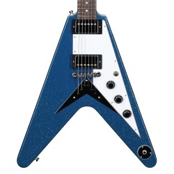 Epiphone EI-FVBBSNH3 Flying V Brunswick Electric Guitar - Blue Sparkle