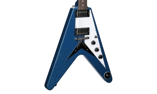 Epiphone EI-FVBBSNH3 Flying V Brunswick Electric Guitar - Blue Sparkle