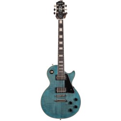 Epiphone EI-LPCFTBLNH3 Les Paul Custom Figured Electric Guitar - Transparent Blue