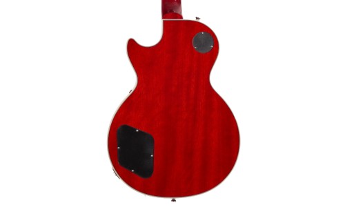 Epiphone EI-LPCFTRDNH3 Les Paul Custom Figured Electric Guitar - Transparent Red