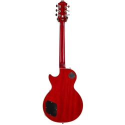 Epiphone EI-LPCFTRDNH3 Les Paul Custom Figured Electric Guitar - Transparent Red