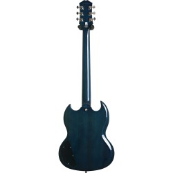 Epiphone EI-SGCFVPBNH3 SG Custom Figured Electric Guitar - Viper Blue