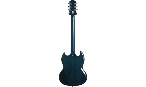 Epiphone EI-SGCFVPBNH3 SG Custom Figured Electric Guitar - Viper Blue