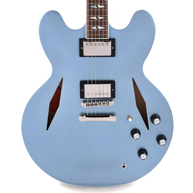 Epiphone EIGCDG335PENH1 Artist Dave Grohl DG-335 Signature Semi Hollowbody Electric Guitar - Pelham Blue,(PRE ORDER)