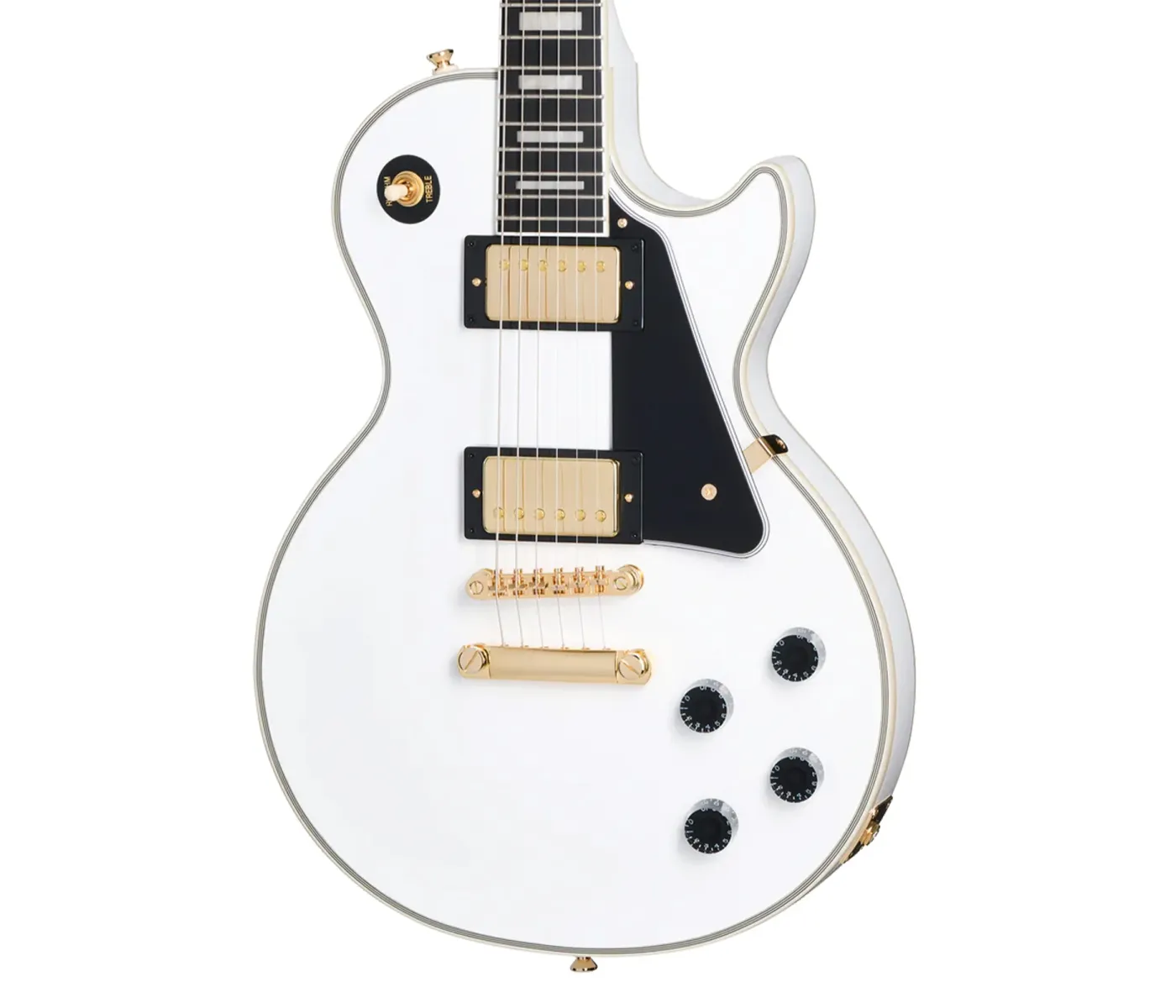 Epiphone Les Paul Custom Electric Guitar - Alpine White