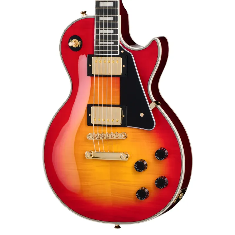 Epiphone Les Paul Custom Electric Guitar - Heritage Cherry Sunburst