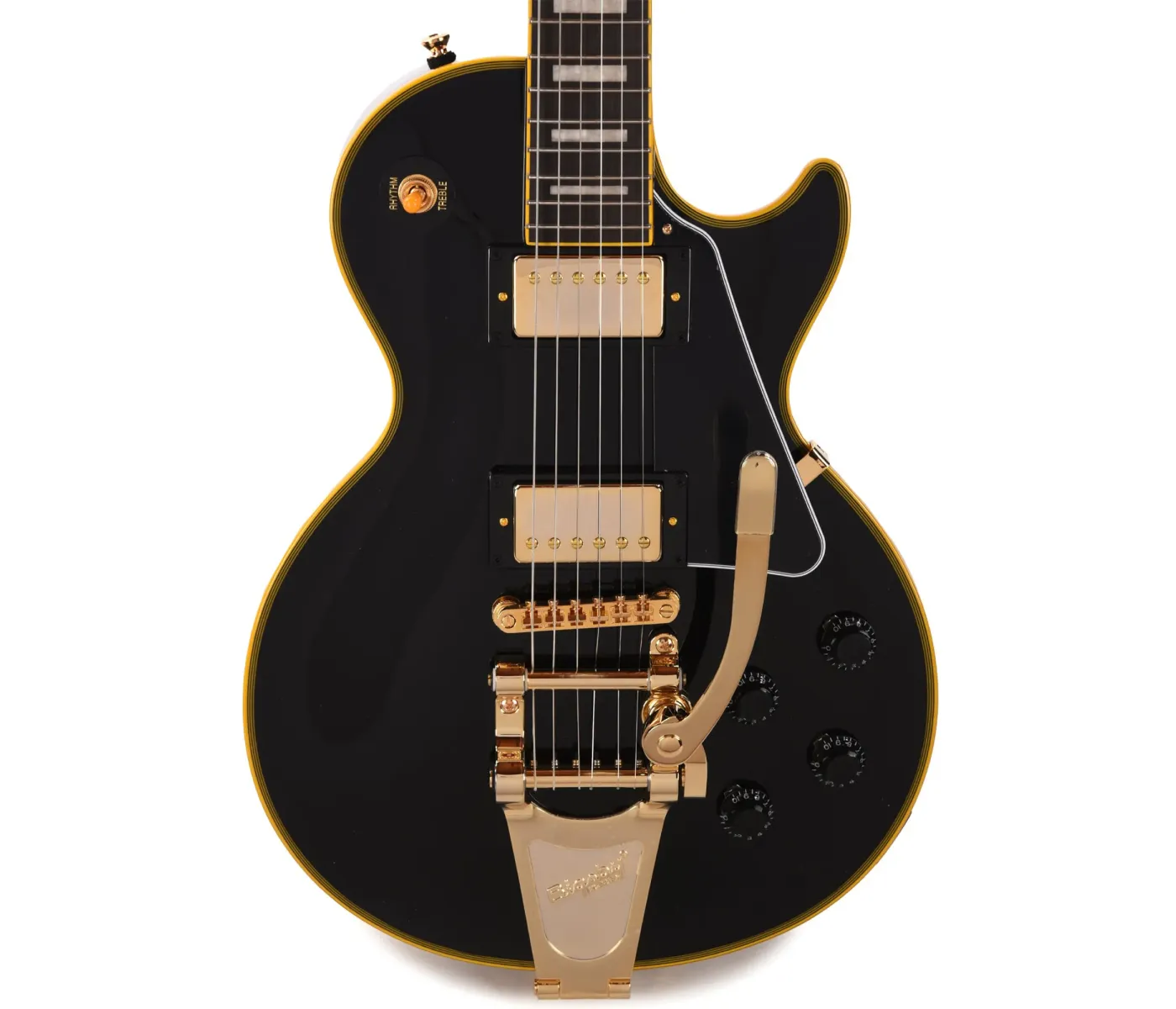 Epiphone EIJBLPCBGB1 Artist Joe Bonamassa '59 Les Paul Custom Electric Guitar - Antique Ebony