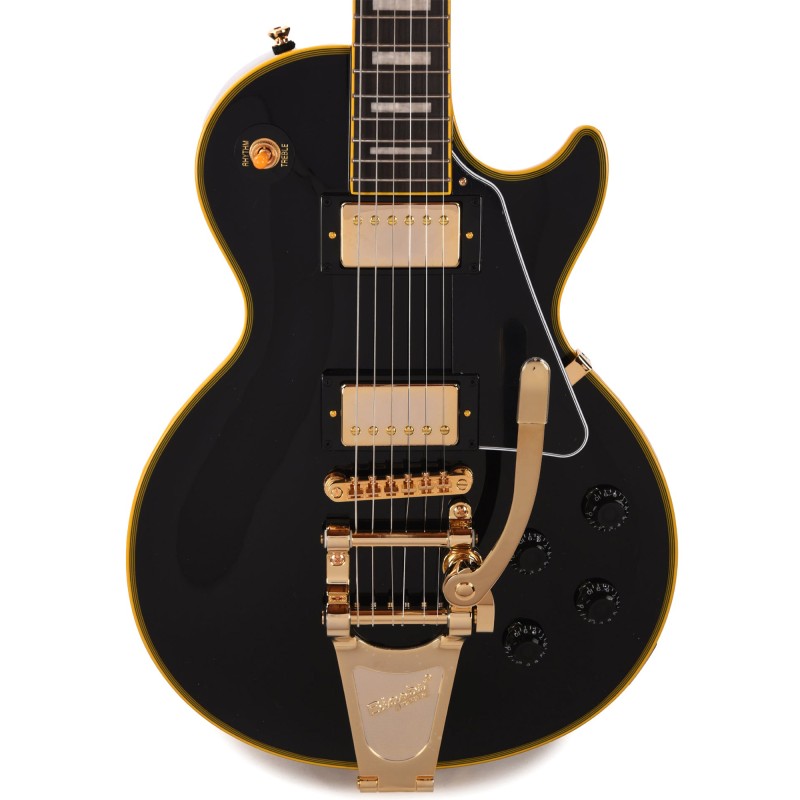 Epiphone EIJBLPCBGB1 Artist Joe Bonamassa '59 Les Paul Custom Electric Guitar - Antique Ebony Epiphone EIJBLPCBGB1 Artist Joe Bonamassa '59 Les Paul Custom Electric Guitar - Antique Ebony