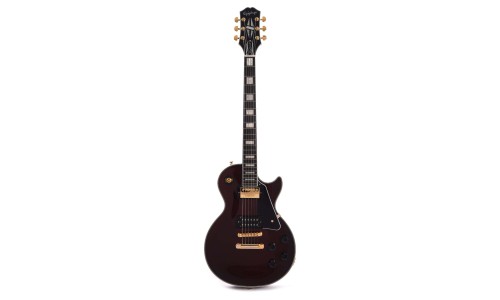 Epiphone EILCJCWRGH3 Artist Jerry Cantrell "Wino" Les Paul Custom Electric Guitar - Wine Red