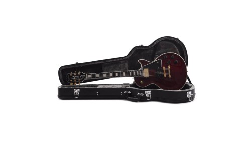 Epiphone EILCJCWRGH3 Artist Jerry Cantrell "Wino" Les Paul Custom Electric Guitar - Wine Red