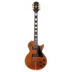 Epiphone EILCKNAGH3 Les Paul Custom Koa Top Electric Guitar - Natural