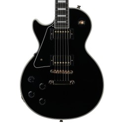 Epiphone EILCLEBGH1 Les Paul Custom Electric Guitar Left Handed - Ebony