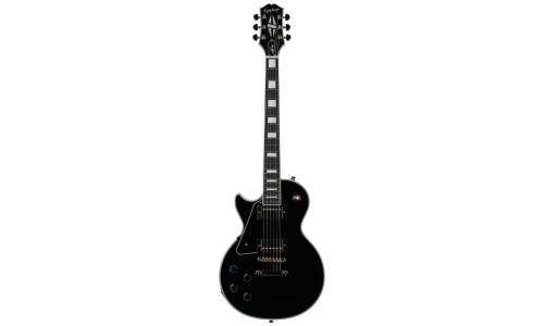 Epiphone EILCLEBGH1 Les Paul Custom Electric Guitar Left Handed - Ebony