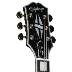 Epiphone EILCLEBGH1 Les Paul Custom Electric Guitar Left Handed - Ebony