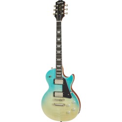 Epiphone EILMFCBFNH1 Les Paul Modern Electric Guitar - Caribbean Blue Fade