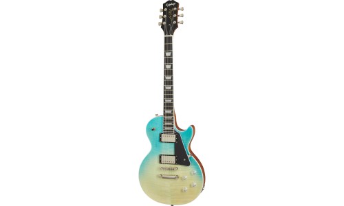 Epiphone EILMFCBFNH1 Les Paul Modern Electric Guitar - Caribbean Blue Fade