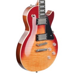 Epiphone EILMFOMFNH1 Les Paul Modern Electric Guitar - Magma Orange Fade