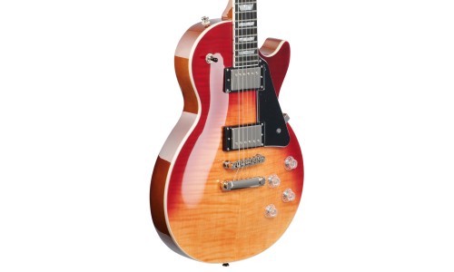 Epiphone EILMFOMFNH1 Les Paul Modern Electric Guitar - Magma Orange Fade