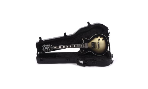 Epiphone EILPCAJV3ASBNH3 Artist Adam Jones Les Paul Custom Art Collection Electric Guitar Julie Heffernan's "Not Dead Yet," - Antique Silverburst