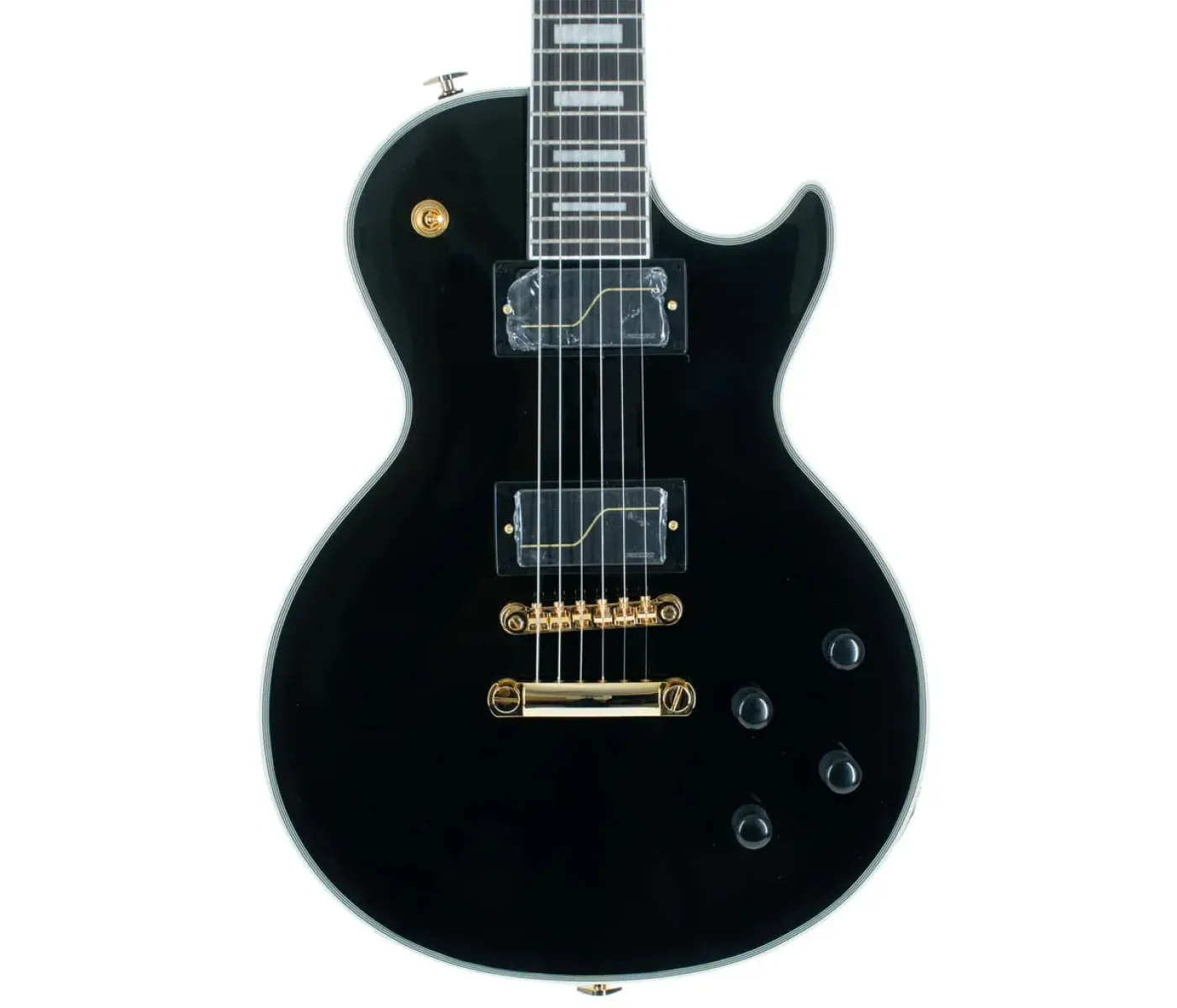 Epiphone Artist Matt Heafy Les Paul Custom Origins Electric Guitar - Ebony Epiphone Artist Matt Heafy Les Paul Custom Origins Electric Guitar - Ebony