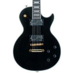 Epiphone EILPCMKH6EBGH3 Artist Matt Heafy Les Paul Custom Origins Electric Guitar - Ebony