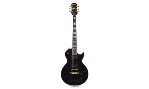 Epiphone EILPCMKH6EBGH3 Artist Matt Heafy Les Paul Custom Origins Electric Guitar - Ebony