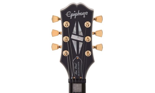 Epiphone EILPCMKH6EBGH3 Artist Matt Heafy Les Paul Custom Origins Electric Guitar - Ebony