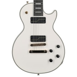 Epiphone EILPCMKH7BWGH3 Artist Matt Heafy Les Paul Custom Origins 7 Strings Electric Guitar - Bone White