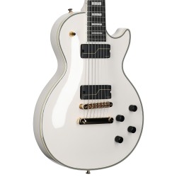 Epiphone EILPCMKH7BWGH3 Artist Matt Heafy Les Paul Custom Origins 7 Strings Electric Guitar - Bone White