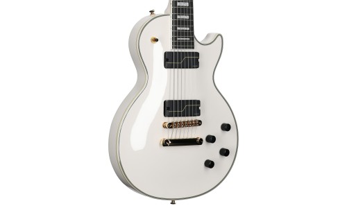 Epiphone EILPCMKH7BWGH3 Artist Matt Heafy Les Paul Custom Origins 7 Strings Electric Guitar - Bone White