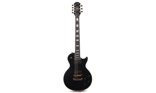 Epiphone EILPCMKH7EBGH3 Artist Matt Heafy Les Paul Custom  Origins 7 Strings Electric Guitar - Ebony