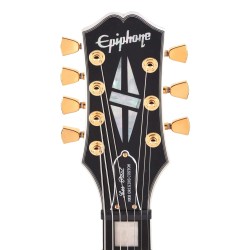 Epiphone EILPCMKH7EBGH3 Artist Matt Heafy Les Paul Custom  Origins 7 Strings Electric Guitar - Ebony