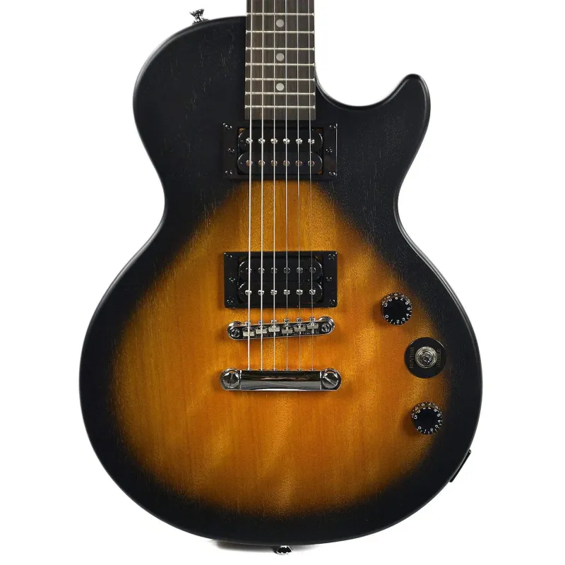 Epiphone Les Paul Special Satin E1 Electric Guitar - Worn Vintage Sunburst