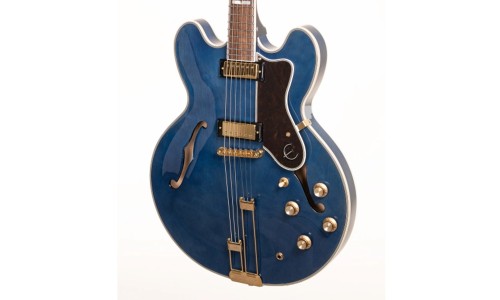 Epiphone EO-SHVPBGH3 Sheraton Semi-Hollowbody Electric Guitar - Viper Blue