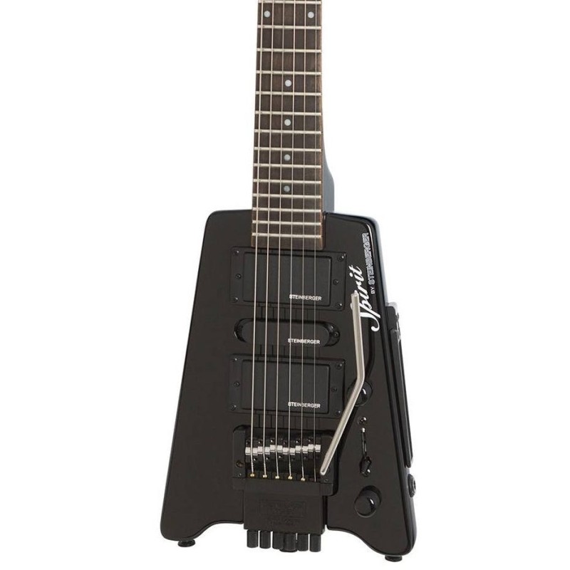 Steinberger GTPROBK1 Spirit GT-PRO Deluxe Outfit Travel Guitar™ - Black