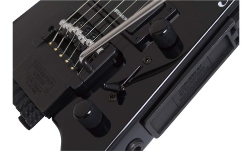 Steinberger GTPROBK1 Spirit GT-PRO Deluxe Outfit Travel Guitar™ - Black