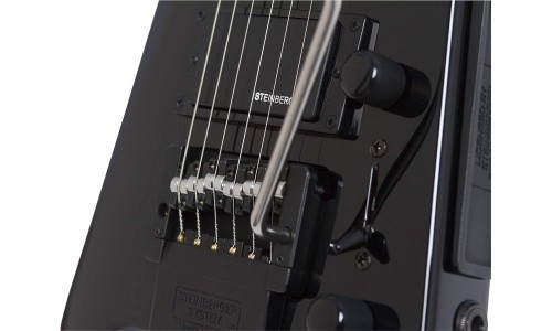 Steinberger GTPROBK1 Spirit GT-PRO Deluxe Outfit Travel Guitar™ - Black