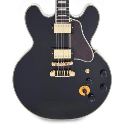 Epiphone IGBBKEBGH3 Artist B.B. King Lucille Semi-Hollowbody Electric Guitar - Black