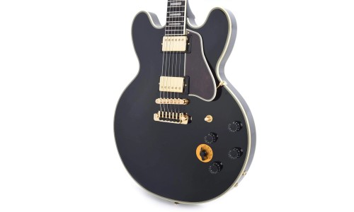 Epiphone IGBBKEBGH3 Artist B.B. King Lucille Semi-Hollowbody Electric Guitar - Black