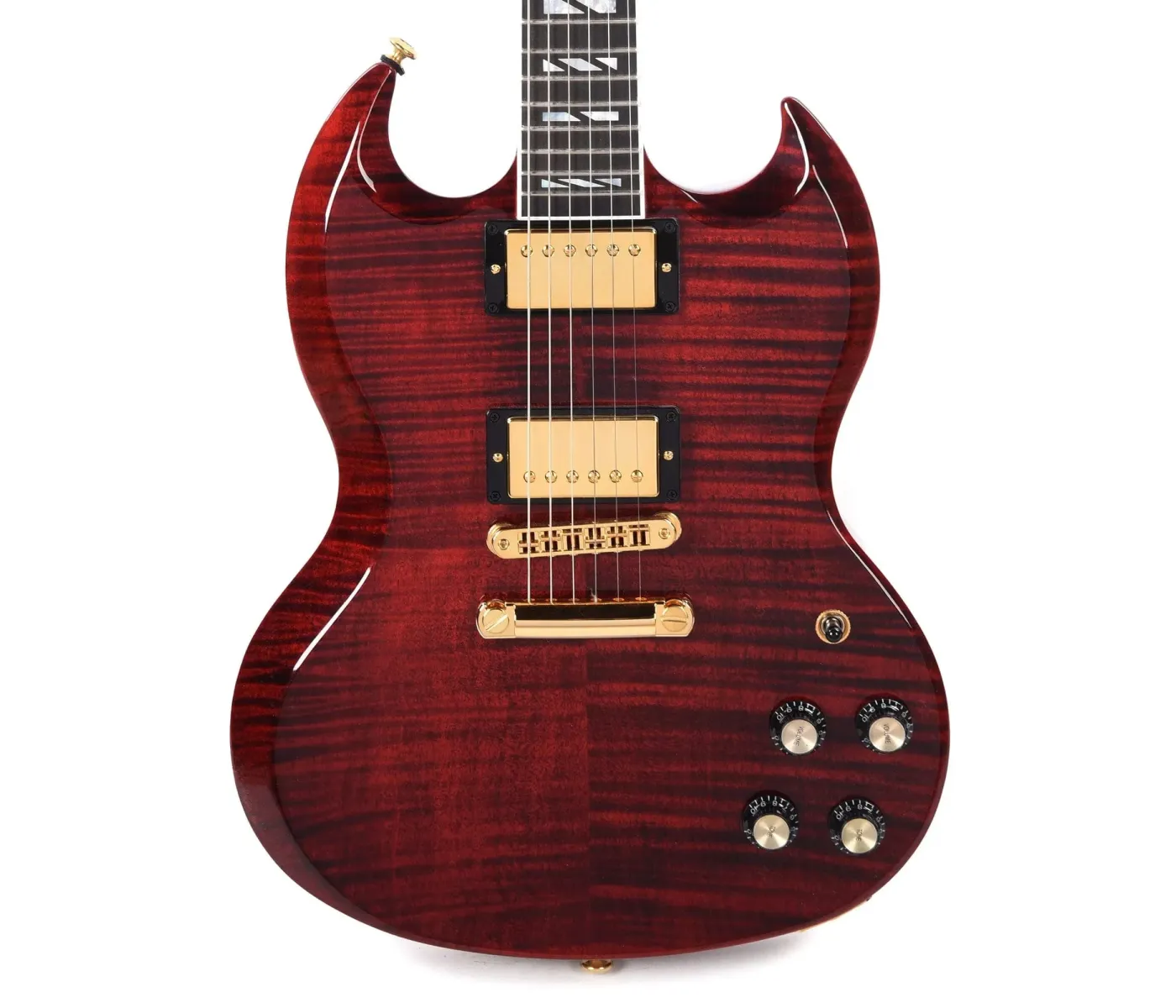 Gibson USA SGSU00WRGH1 SG Supreme Electric Guitar - Wine Red (PRE ORDER)