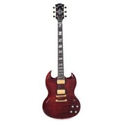 Gibson USA SGSU00WRGH1 SG Supreme Electric Guitar - Wine Red