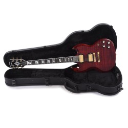 Gibson USA SGSU00WRGH1 SG Supreme Electric Guitar - Wine Red