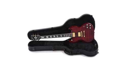 Gibson USA SGSU00WRGH1 SG Supreme Electric Guitar - Wine Red