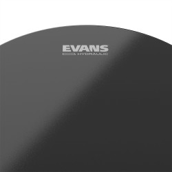 Evans Hydraulic Black Coated Drumhead - 14"