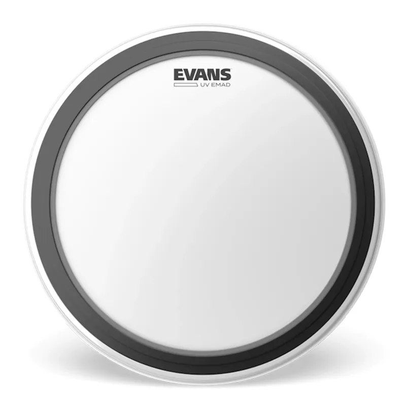 Evans BD22EMADUV EMAD UV Coated Bass Batter Drum Head - 22"