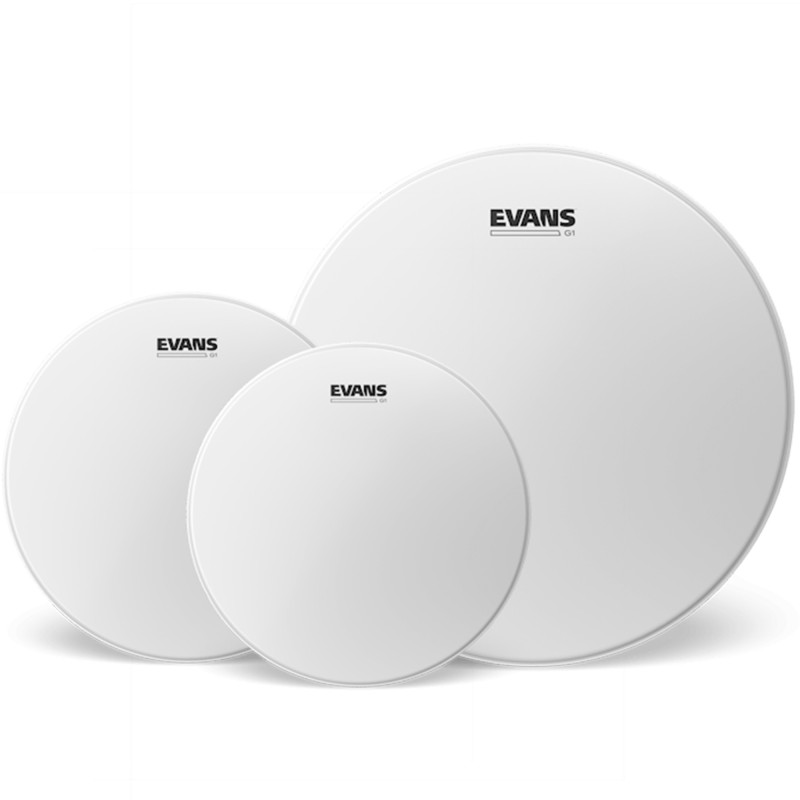 Evans G1 Coated Standard Tom Pack (12", 13", 16")