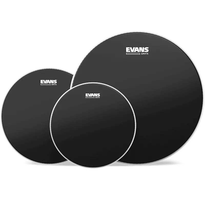 Evans ONYX Frosted Fusion Tom Pack (10", 12", 14") Evans ONYX Frosted Fusion Tom Pack (10", 12", 14")