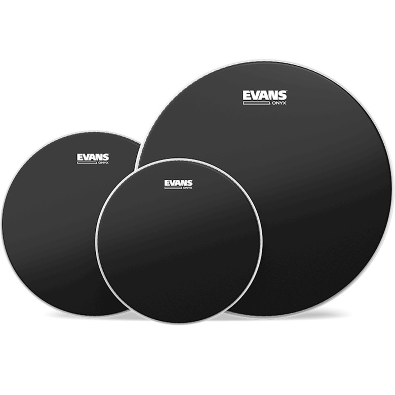 Evans ONYX Frosted Rock Tom Pack (10", 12", 16")