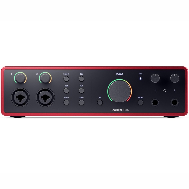 Scarlett Focusrite Scarlet16i16-4t 4th Gen USB Audio Interface