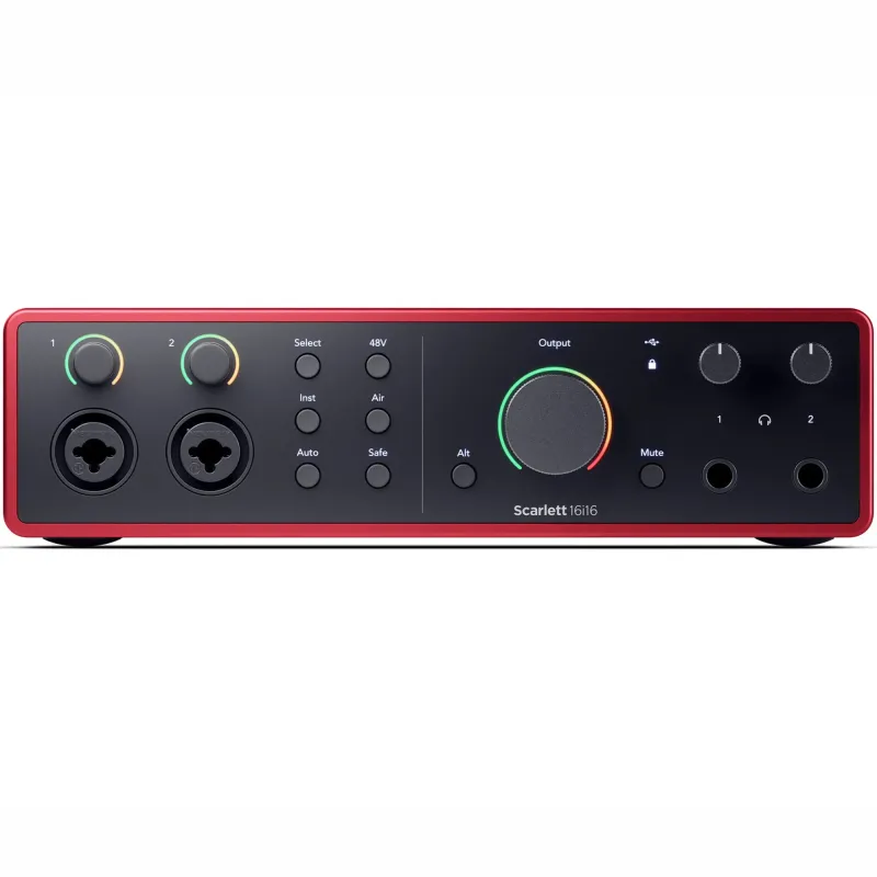 Scarlett Focusrite Scarlet16i16-4t 4th Gen USB Audio Interface Scarlett Focusrite Scarlet16i16-4t 4th Gen USB Audio Interface